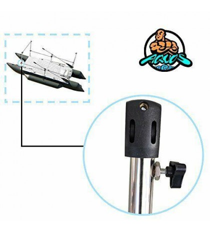 The Guard Bar for AQUOS 12.5' Green 0.9 PVC Inflatable Pontoon Lure Fishing Boat