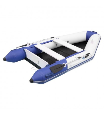 Inflatable Dinghy Boat 2 Person 10ft Fishing Tender Rafting Water Sports Blue
