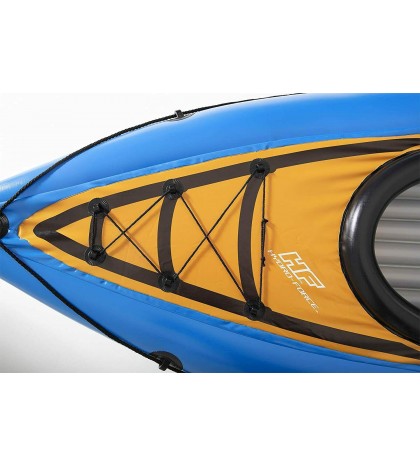 Bestway Hydro-Force Cove Champion Inflatable Kayak Set W/ Paddle + Pump NIB