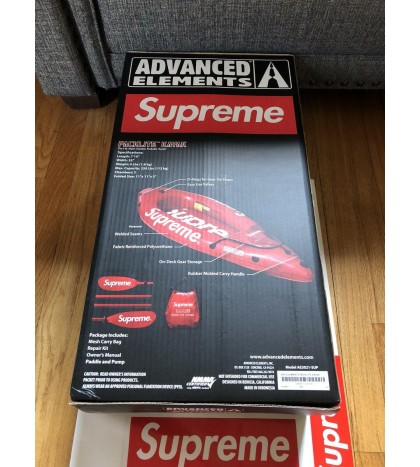 Supreme Advanced Elements Packlite Kayak Red SS18 Brand New NIB W/ Email