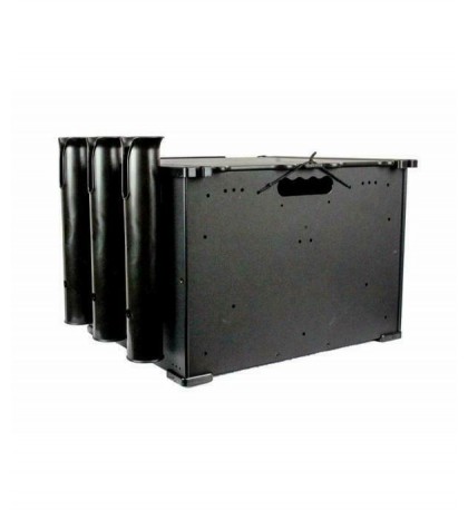 YakAttack BlackPak 12X16X11 Black Includes lid and 3 rod holders