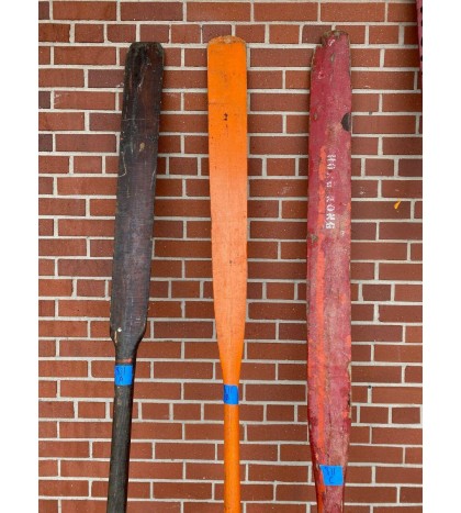 Vintage Painted Oars, Farmhouse Rustic Wall Nautical Wall Decor