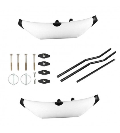 PVC Inflatable Kayak Stabilizer Boat Canoe Stand Buoy Floats Mount