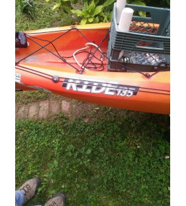 Homemade Sailing Kayak