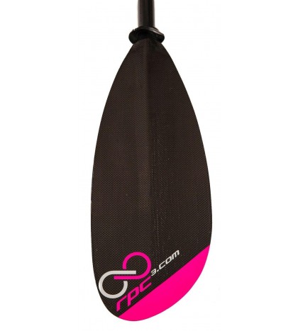 Performance Tour Paddle, 100% Carbon Fiber, Pink, Adjustable from 82