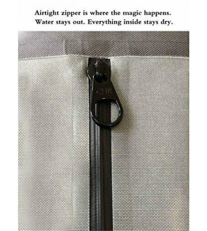 Waterproof Duffel Bag Large Dry Bag Backpack for Travel, Motorcycling, Cycling,