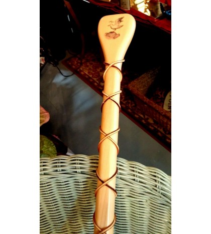 Hand Painted Paddle (Lighthouse) Nancy Lutoff/Lake Superior 36