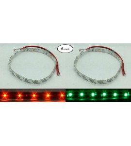 Pactrade Marine 6X Pairs 12V DC Red Green LED Light Strip Kayak Canoe Pontoon Pactrade Marine 6X Pairs 12V DC Red Green LED Light Strip Kayak Canoe Pontoon