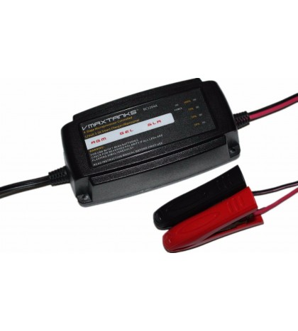 VMAX857 + BC1204: 12V 35Ah AGM SLA battery + Charger for Power Vac PV2100