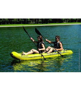 SEVYLOR Sit On Top Reef (Tm) Bottle Inflatable Kayak 2 Double Lakes Fishing