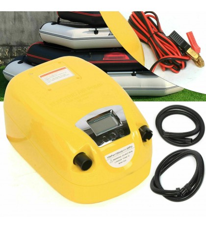 GP80D Kayak Car Electric Inflatable Air Pump PVC Dinghy Boat Electric Inflator