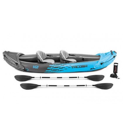 New Intex K2 Tacoma 2 Person Inflatable Kayak (Pump, Paddles & Bag) “SHIP FAST”