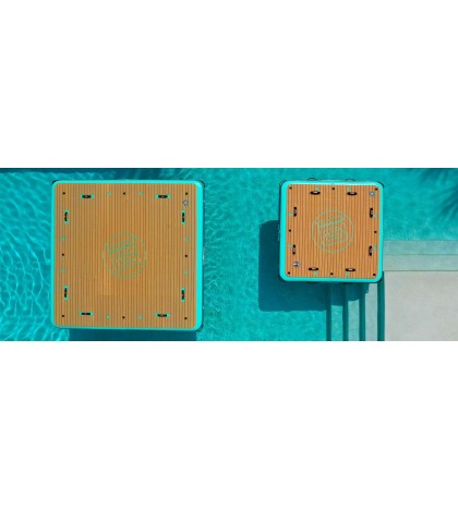 Bote 7' Inflatable Dock - Floating - 2021 - 7' x 7'