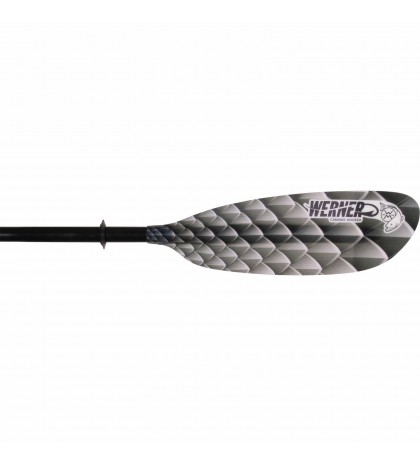 Werner Camano Hooked Adjustable Fiberglass Kayak Fishing Paddle
