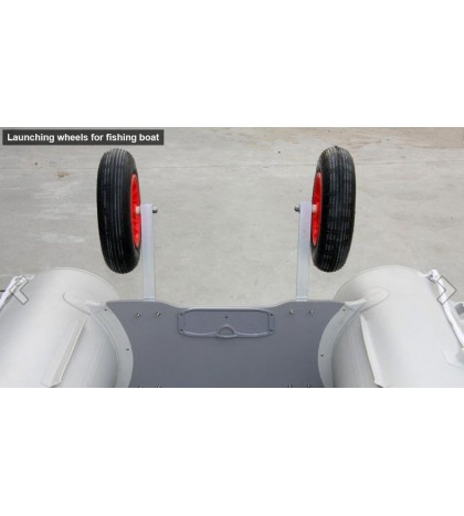 Launching Transom Wheels  for inflatable boats , aluminum boats , small boats