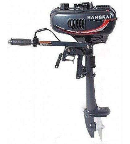 Outboard Motor 2 Stroke Inflatable Fishing Boat Engine 3.5HP CDI Ignition System