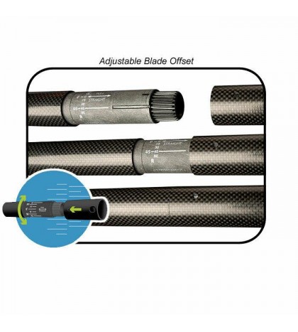 Werner Shuna Carbon Bent Shaft Kayak Paddle