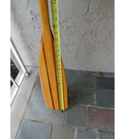 Wooden Boat Canoe Oar Paddles Large Twin Strike Feather Brand