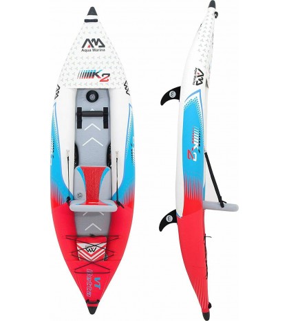 Aqua Marina Steam Betta VT-K2 VT-312 1 Person Kayak Paddle Boat Inflatable