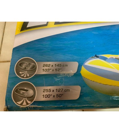 Bestway Hydro Force Boats Naviga Inflatable 2 Person Raft (New in Box)