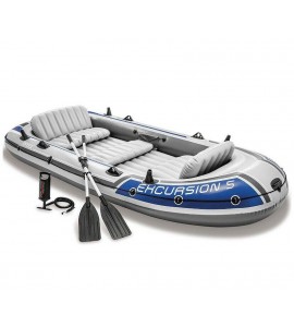 intex excursion 5 5-person inflatable boat set