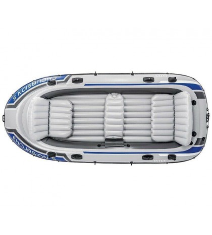 intex excursion 5 5-person inflatable boat set