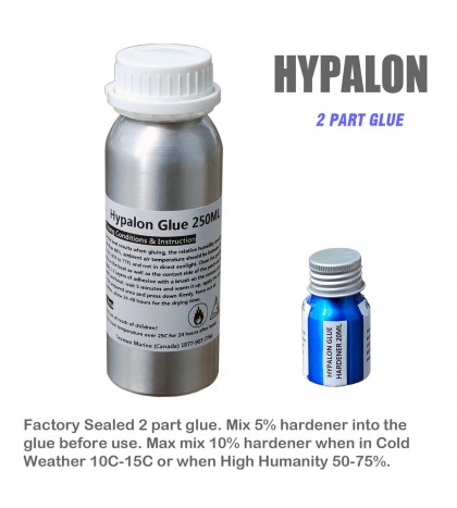 Seamax Professional 2 Part Glue Repair Kit for PVC or Hypalon Inflatable Boats