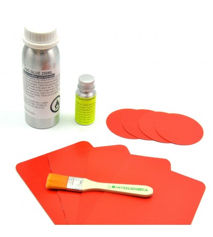 Seamax Professional 2 Part Glue Repair Kit for PVC or Hypalon Inflatable Boats