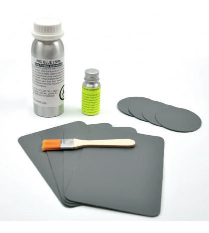 Seamax Professional 2 Part Glue Repair Kit for PVC or Hypalon Inflatable Boats