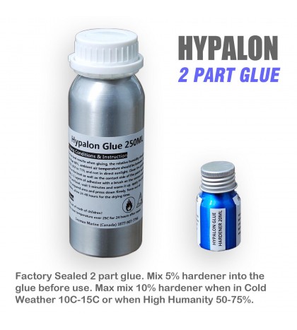 Seamax Professional 2 Part Glue Repair Kit for PVC or Hypalon Inflatable Boats