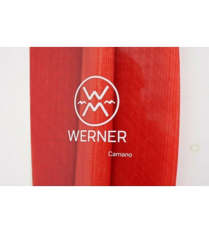 Werner Camano Fiberglass 2-piece Paddle - Straight 230cm /53278/