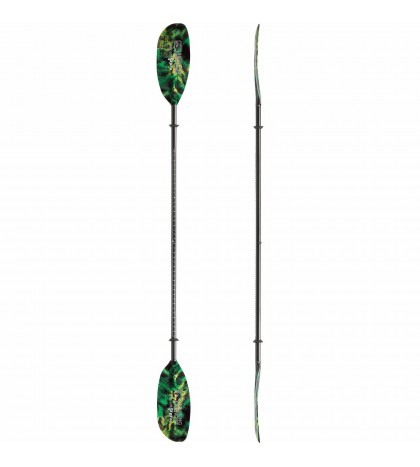 Bending Branches Angler Pro Fiberglass Straight Shaft Kayak Paddle