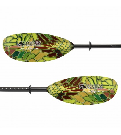 Bending Branches Angler Pro Fiberglass Straight Shaft Kayak Paddle