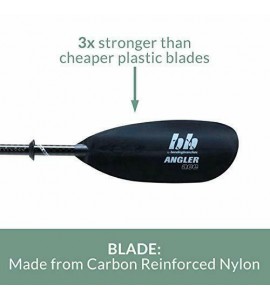 Angler Ace Plus Telescoping Kayak Paddle One Size Black