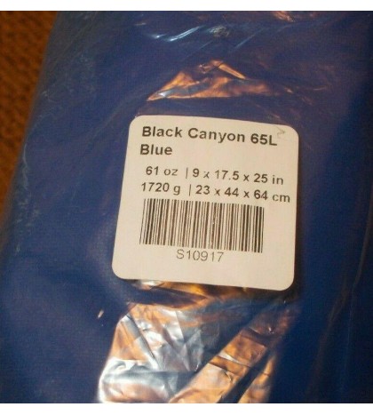 SealLine Black Canyon Dry Pack  65 Liters in Blue