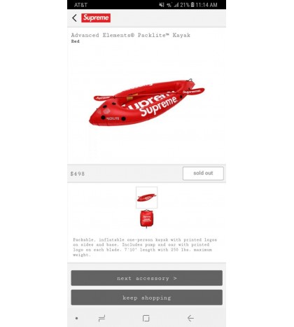 Supreme Inflatable Kayak