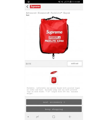 Supreme Inflatable Kayak