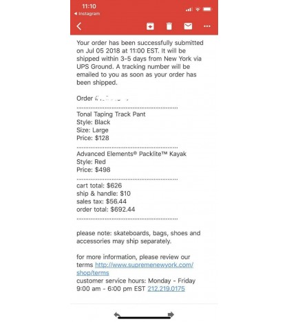 Supreme Inflatable Kayak