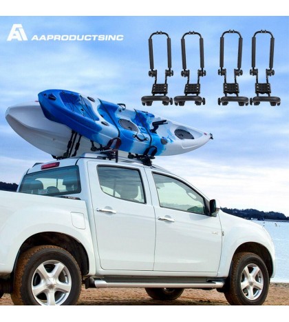 Folding Kayak Carrier Rack Canoe Boat Surf Ski Top Roof Mount Car Truck SUV