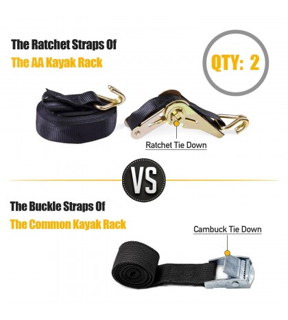 Folding Kayak Carrier Rack Canoe Boat Surf Ski Top Roof Mount Car Truck SUV