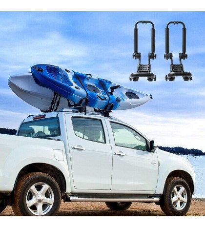 Folding Kayak Carrier Rack Canoe Boat Surf Ski Top Roof Mount Car Truck SUV