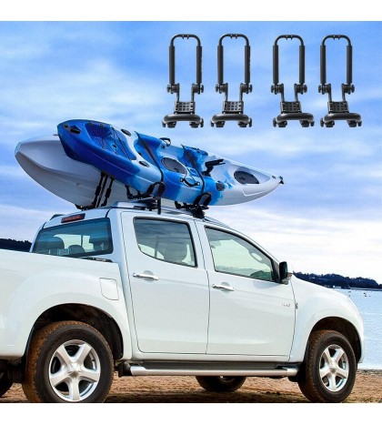 Folding Kayak Carrier Rack Canoe Boat Surf Ski Top Roof Mount Car Truck SUV