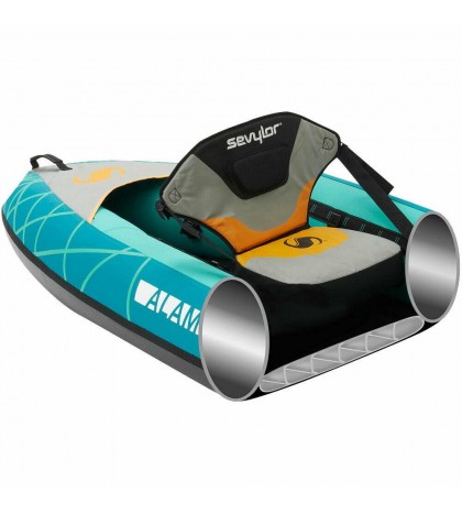 Sevylor Inflatable Alameda Kayak 3 Seats Canoe Boat Touring Kayak Set
