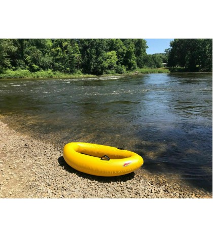 Inflatable Lightweight TPU Mini White Water Lazy River Micro Mini PackRaft NEW