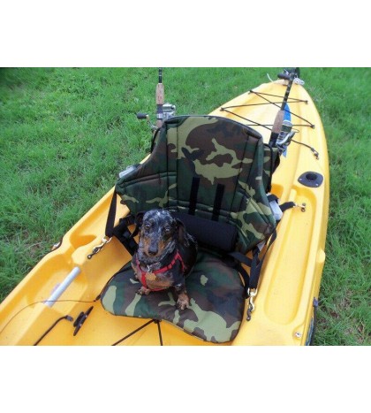 FISH COMFY HIGH BACK ELITE KAYAK SEAT - CAMO
