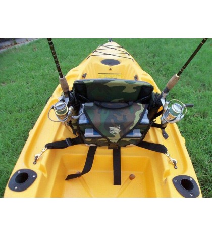 FISH COMFY HIGH BACK ELITE KAYAK SEAT - CAMO