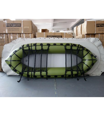 Inflatable Lightweight TPU White Water River PackRaft Kayak Canoe NEW