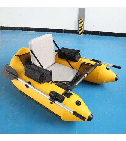 Inflatable Commercial Grade 0.7mm PVC Floating Fishing Wader Belly Boat Raft NEW