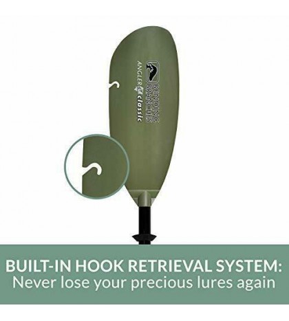 Angler Classic 2-Piece Snap-Button Fishing Kayak Paddle