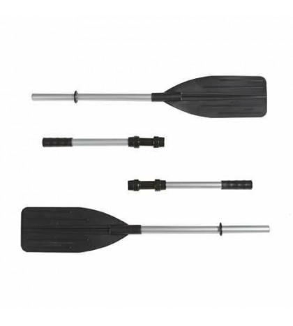 Intex Excursion 5 Person Inflatable Fishing Boat Set w/ Oars & Pump (Open Box)